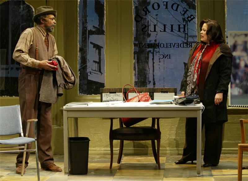 Anthony Chisholm and Michele Shay in August Wilson's Radio Golf directed by Timothy Douglas. Anthony Chisholm and Michele Shay in August Wilson's Radio Golf directed by Timothy Douglas.