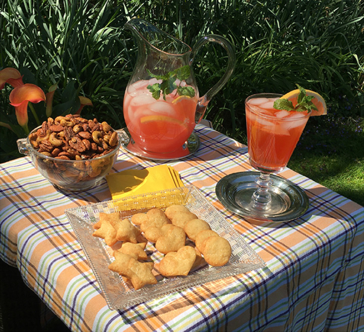 Ellen Lange Recipe Cocktails and snacks by Ellen Lange
