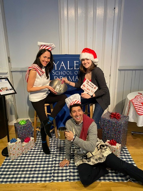 Jennifer Alzona, Shane Quinn, Nikki Mills baking Jennifer Alzona, Shane Quinn, Nikki Mills baking