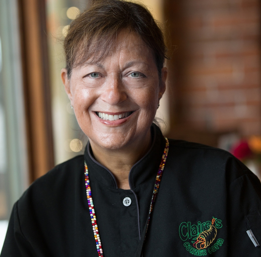 Claire Criscuolo Claire Criscuolo, owner of Claire's Corner Copia